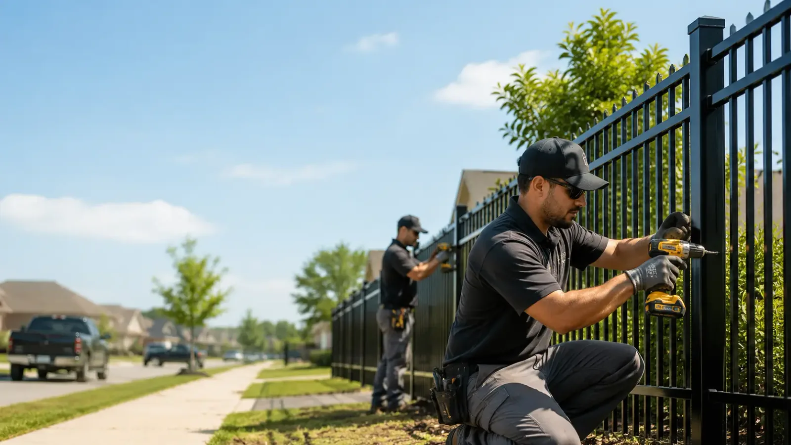 Metal Fence Installation in Fair Play, SC